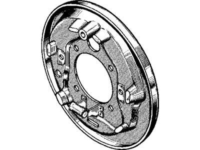 Mopar 5010001AA Plate-Brake Backing