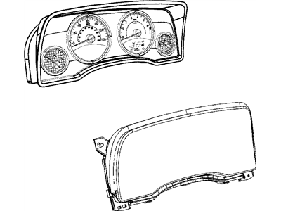 Mopar 5172337AB Cluster-Instrument Panel