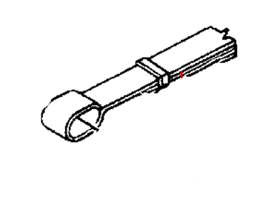 Mopar 5006255AA Rear Leaf Spring