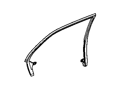 Mopar 55315137AB Molding-Door Window Opening