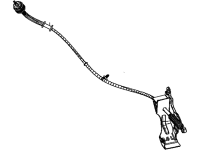 Mopar 68231649AE Transmission Gearshift Control Cable