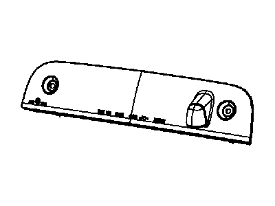 Mopar 57010053AA CHMSL-LIFTGATE CHMSL