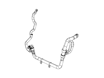 Mopar 68102138AF Hose-Radiator Outlet