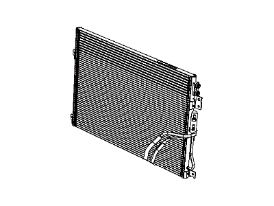 Mopar 55038003AE Cooler-CONDENSER And Trans Cooler