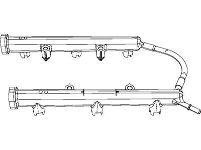 Mopar 4593922AA Rail-Fuel