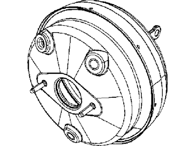 Mopar 68003619AA Booster-Power Brake