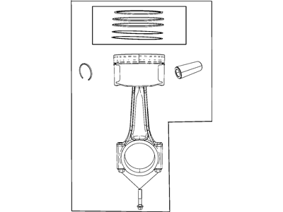 Mopar 5191334AA Piston-A-Size