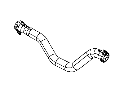 Mopar 55037850AE Hose-Radiator Inlet