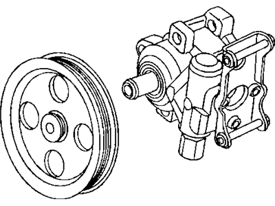 Mopar 68034326AB Kit-Pump & PULLEY