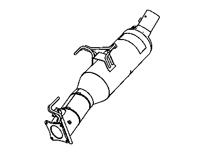 Mopar 52014079AG Exhaust Pipe