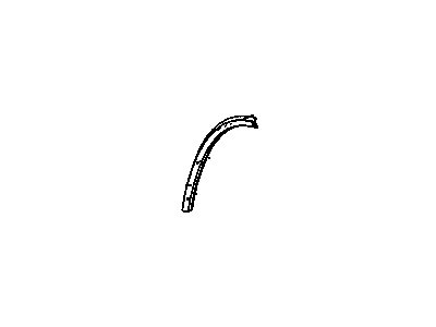 Mopar 55396052AC WEATHERSTRIP-WHEELHOUSE