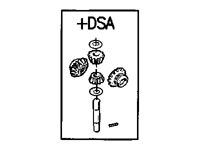 Mopar 4506059 Gear Kit-Center Differential