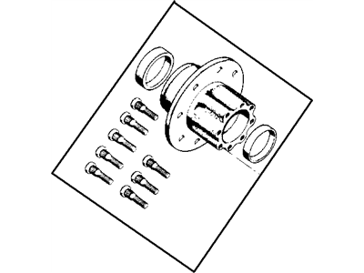 Mopar 52009839AA Rear Wheel Hub