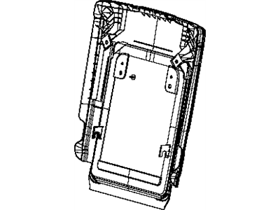 Mopar 68101304AA Bezel-Seat Back