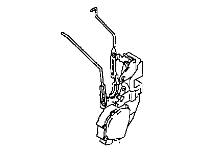 Mopar MR199135 Front Door Latch