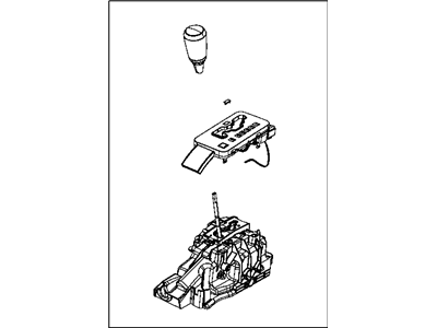 Mopar 68079414AC Shifter-Transmission