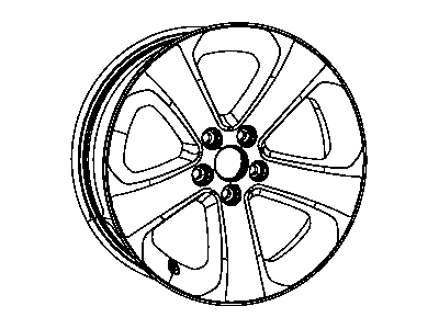 Mopar 1LS64SZ0AA Wheel Rim