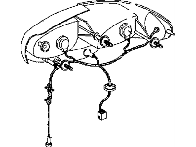 Mopar 4636361 Socket-CORNERING Lamp