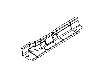 Mopar 4894612AC Rail-Roof Side