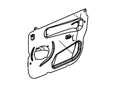 Mopar 55394027AG Shield-Front Door