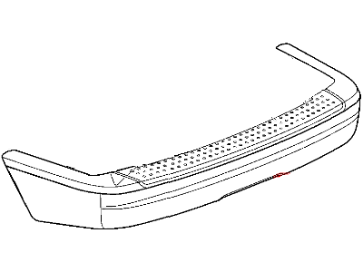 Mopar 5JE57TZZAA Rear Bumper Cover