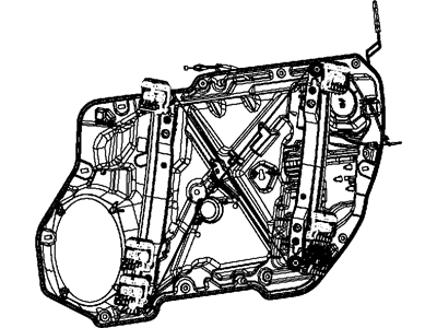 Mopar 68103996AB Panel-Carrier Plate