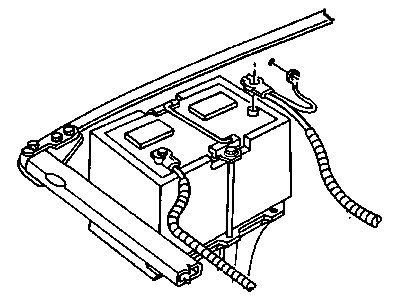 Mopar 56020688AC Battery Negative Wiring