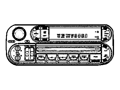 Mopar 5091506AE Radio-AM/FM With Cd And EQUALIZER