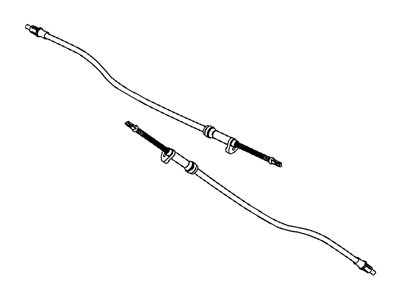 Mopar 4779592AF Cable-Parking Brake