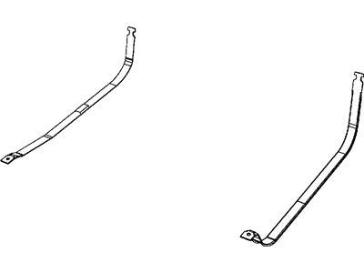 Mopar 4766515AB Strap-Fuel Tank Mounting