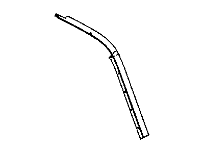 Mopar 55360052AC Molding-A-Pillar