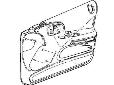 Mopar 5102838AA Kit-Door Handle