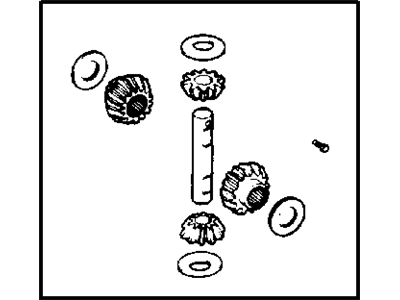 Mopar 4883087AC Gear Kit-Center Differential