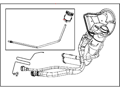 Mopar 52029931AB Tube-Fuel Filler