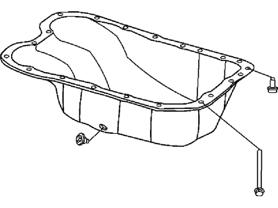 Mopar 4884665AE Pan-Engine Oil