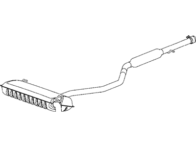 Mopar 5147218AB Exhaust Muffler And Resonator