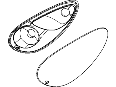 Mopar 5116222AA Tail Stop Turn