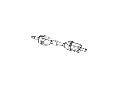 Mopar 52123760AC Axle Half Shaft