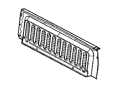 Mopar 55276086AB Panel-Front Box