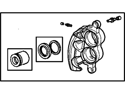 Mopar 5102063AA CALIPER-Disc Brake