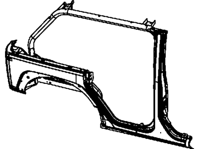 Mopar 55395708AE Seal-B-Pillar Belt Body Side