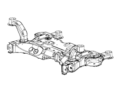 Mopar 68078774AA CROSSMEMBER-Front Suspension