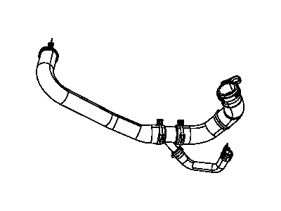 Mopar 4596874AE Hose-Radiator Outlet