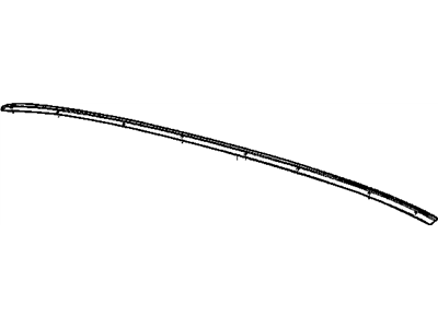 Mopar 5112152AC WEATHERSTRIP-LIFTGATE Opening