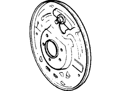 Mopar 5017760AA Plate-Brake Backing