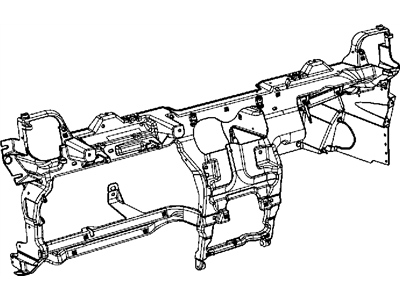 Mopar 68003432AA Reinforce-Instrument Panel