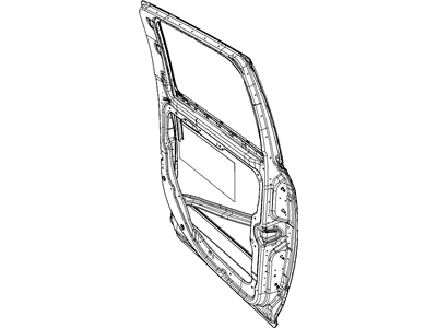 Mopar 4589872AB Door-Rear