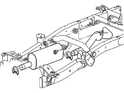 Mopar 52121603AA Exhaust Tail Pipe