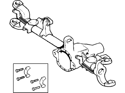 Mopar 68017161AA Housing-Axle