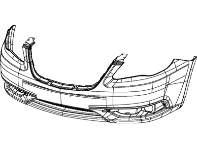 Mopar 68082047AD Front Primered Bumper Cover